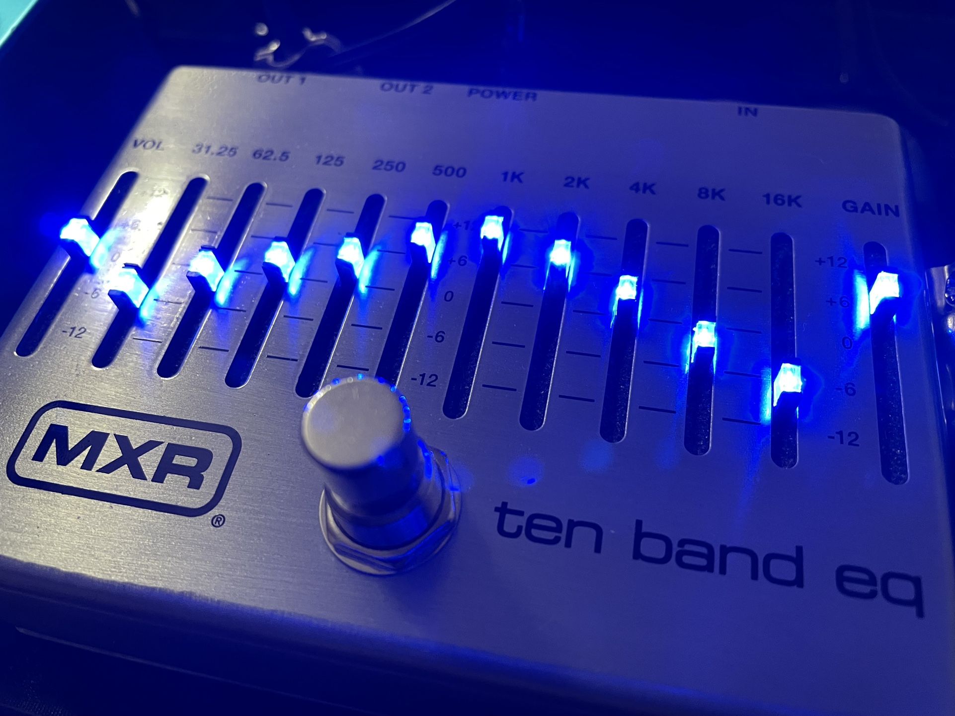 MXR M108S 10 Band EQ Guitar Pedal