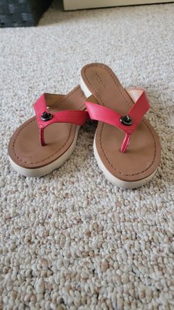 Coach Sandals (Authentic) Size 5