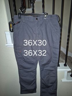 ARIAT FRC M5 DURA LIGHT STRETCH CANVAS GREY PANT