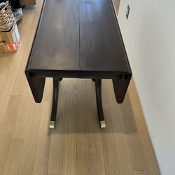 Antique Mahogany Drop Leaf Table 