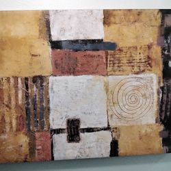 Picture Goyanovic -Geometric Abstract Forms Canvas