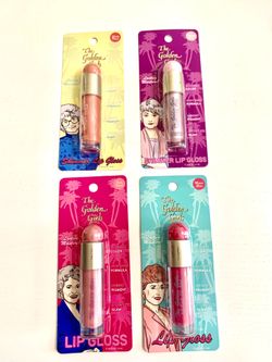 GLODEN GIRLS LIPGLOSS SET / SET OF 4 / BRAND NEW