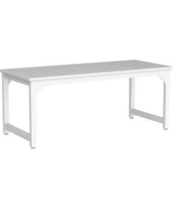 Large modern white office desk!