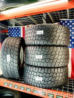 ✔️ Set of 4 Used tires LT325/60R18 NITTO TERRA GRAPPLER G2 ALL TERRAIN OFF-ROAD JEEP/TRUCK 325 60 18 325 60 18