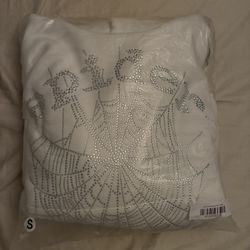White Vvs Spider Hoodie