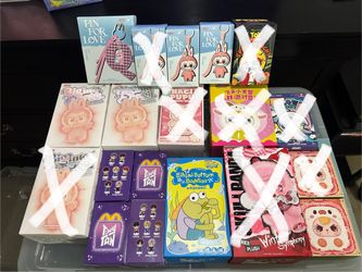 Blind Boxes (labubu, Blind Three & Etc)