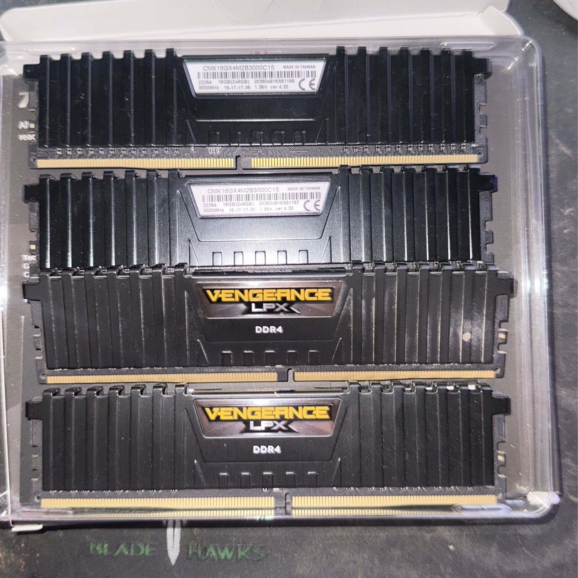Corsair Vengeance DDR4 2x8gb 3000mhz 