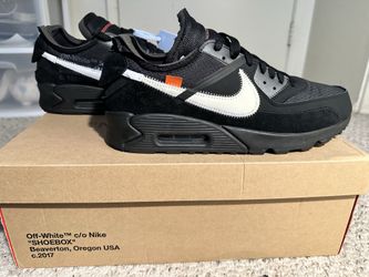 Nike Air Max 90 Off-White Black Size 12