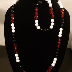 Tampa Bay Necklace And Bracelet Set