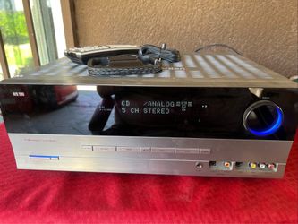Harman Kardon AVR 144 Home Theater Surround A/V Receiver Bundle Tested W Remote