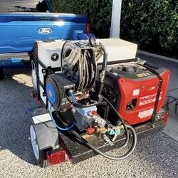 detail trailer 4x4 like new high quality