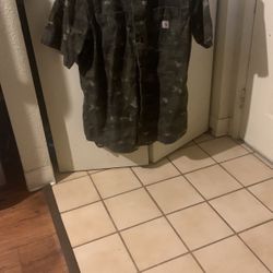 Carhartt Camouflauge Work Shirt