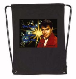 Elvis Drawstring Bookbag