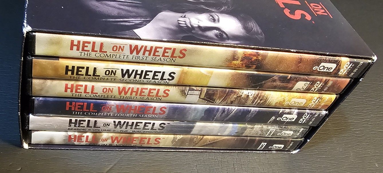 Hell on Wheels Complete Series Seasons 1-5 DVD Collection 