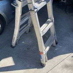 Werner 13 ‘telescoping Ladder -  5 Ladders In One