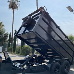 8x12x4 Dump Trailer 