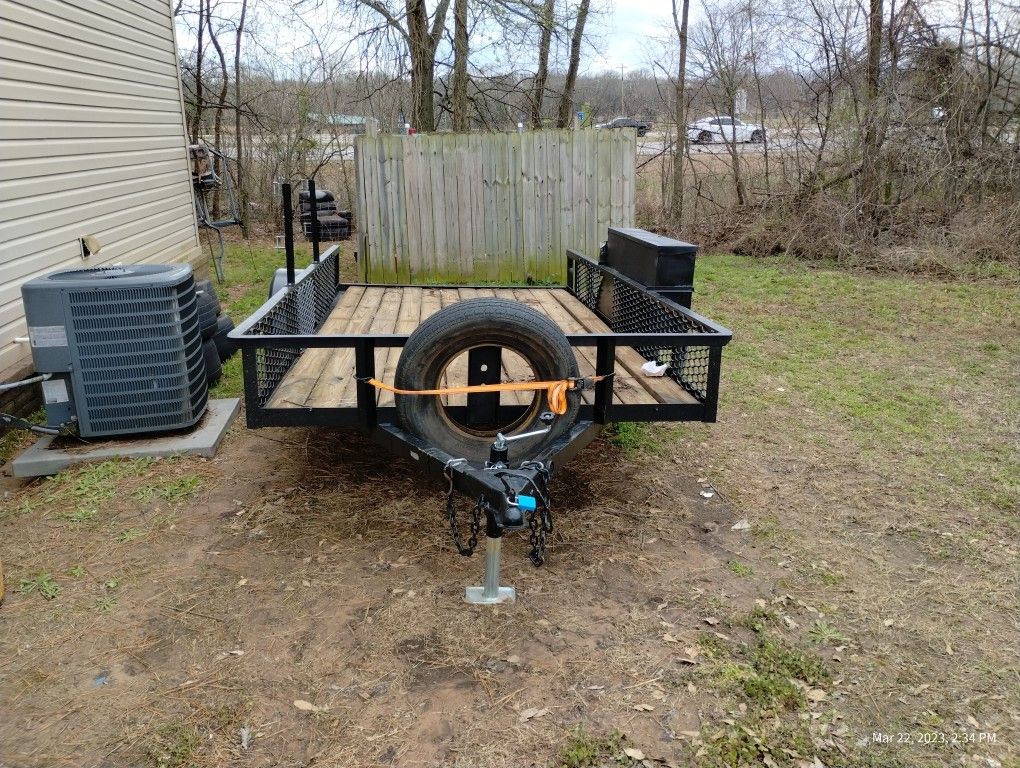 Utility Bumper Pull Trailer