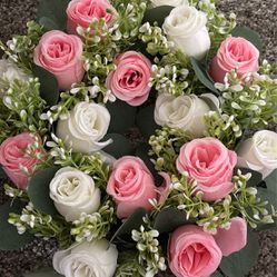 White And Pink Decoration Flowers