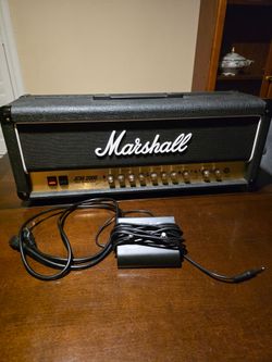 Marshall JCM 2000 DSL 100 Dual Super Lead 2-Channel 100-Watt Guitar Amp Head 2000s - Black