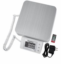 UNIWEIGH Postage Scale with Tare and LCD Dispaly,Postal Scale for Packages small business,Mail Scale