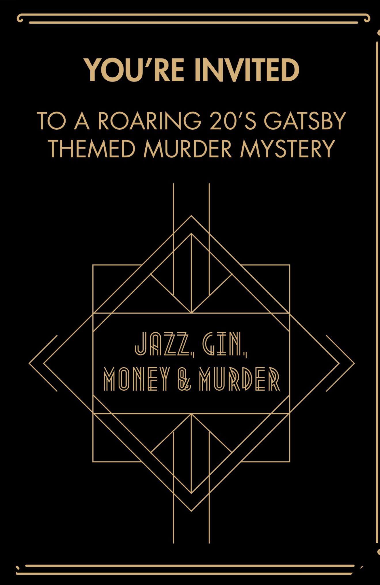 Murder Mystery Kit