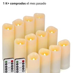 Candles Battery's Light 