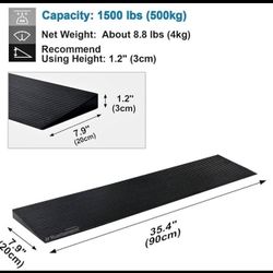 Ruedamann - 1.8" Rise Rubber Threshold Ramp,
