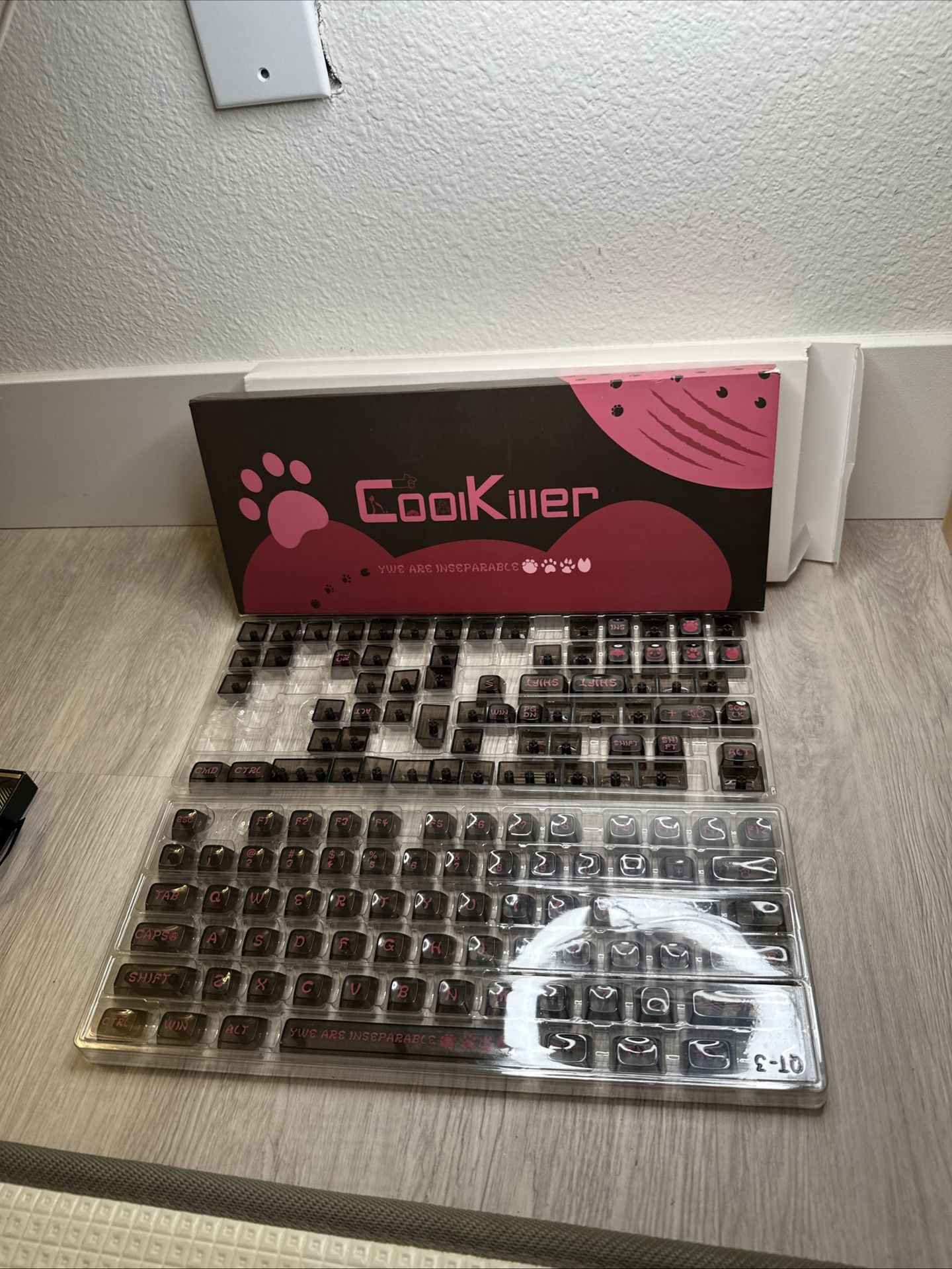 Cool killer keycap set