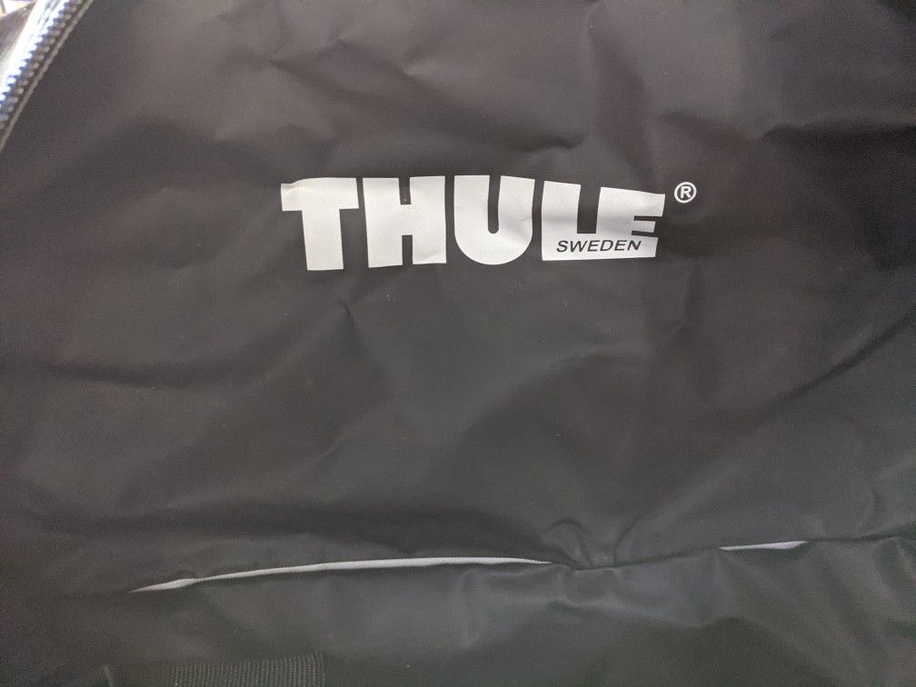 Vault Cross Bar Roof Rack and Thule Sweden Cargo Carrier