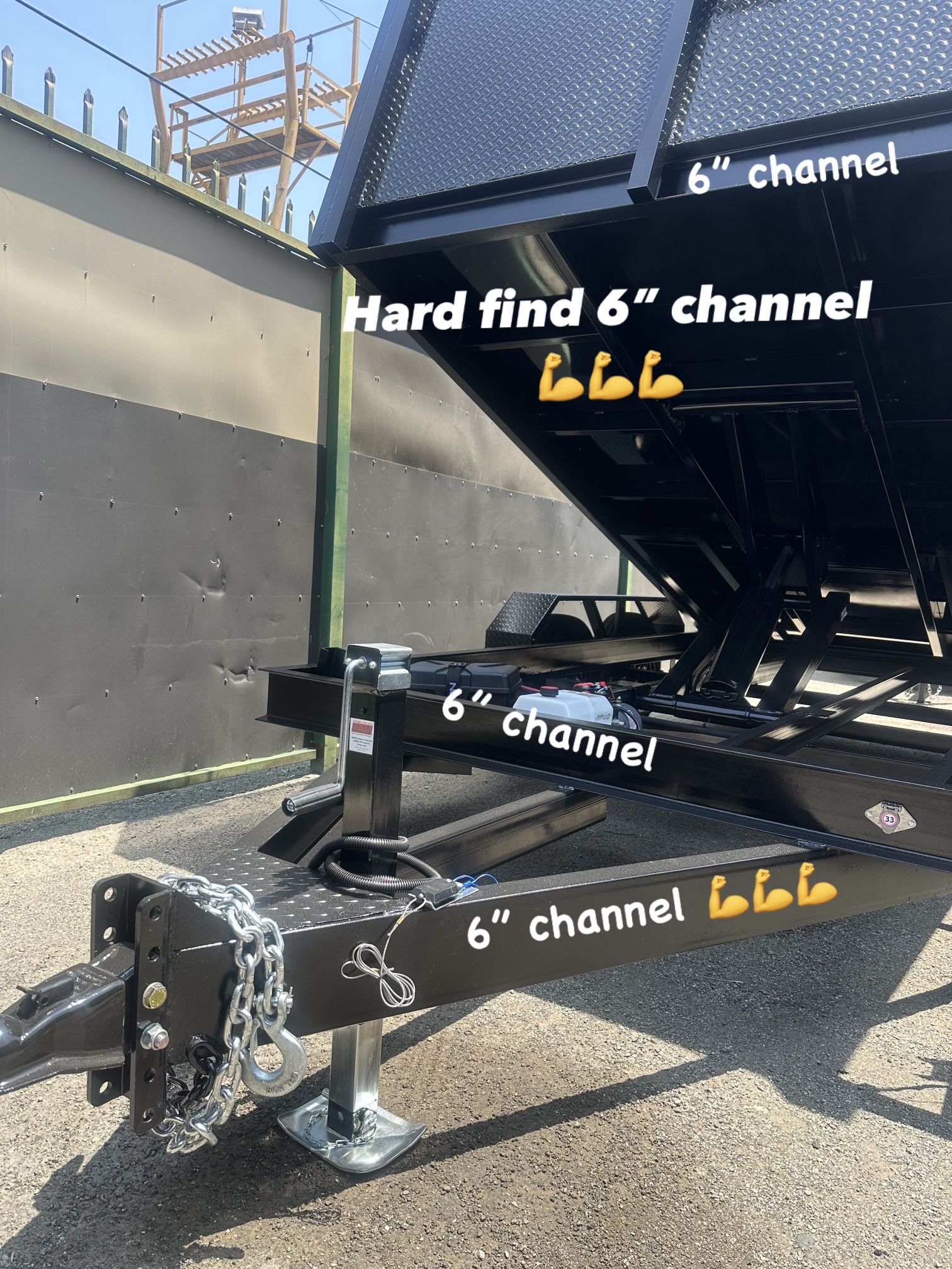 Dump Trailer New 8x12x4 Scissor /ramps $7850 Cash Onky