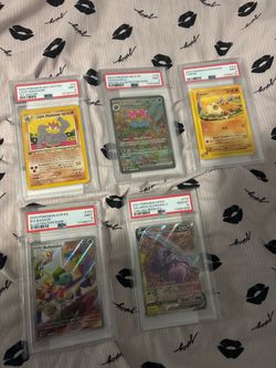 Psa graded Pokemon open to trades