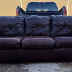 Leather Couch