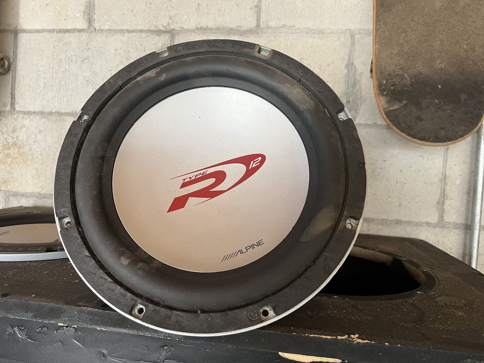Alpine Type R 12” Speakers