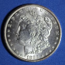 1883-CC Morgan silver Dollar 
