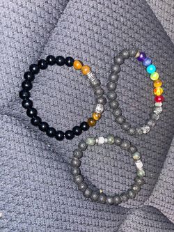 Stone bracelets