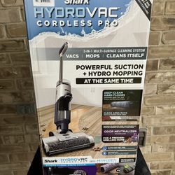 Shark HydroVac Cordless Pro 3 in 1 Vacuum, Mop & Self-Cleaning System with Multi-Surface Cleaning So