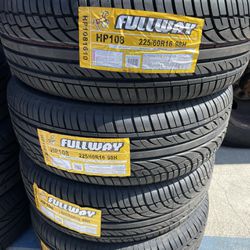 225/60/16 Fullway Set Of 4 New Tires Installed And Balanced 