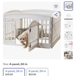 Dog Playpen + Kid Playing Mat