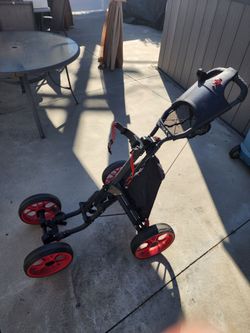 Golf Push Cart - 4 wheel