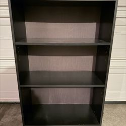 Small Black Bookshelf