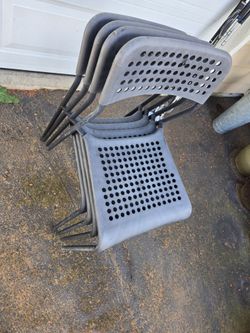 Patio chairs - 4