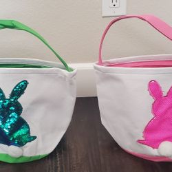 2 Easter Basket Bags - Holiday
