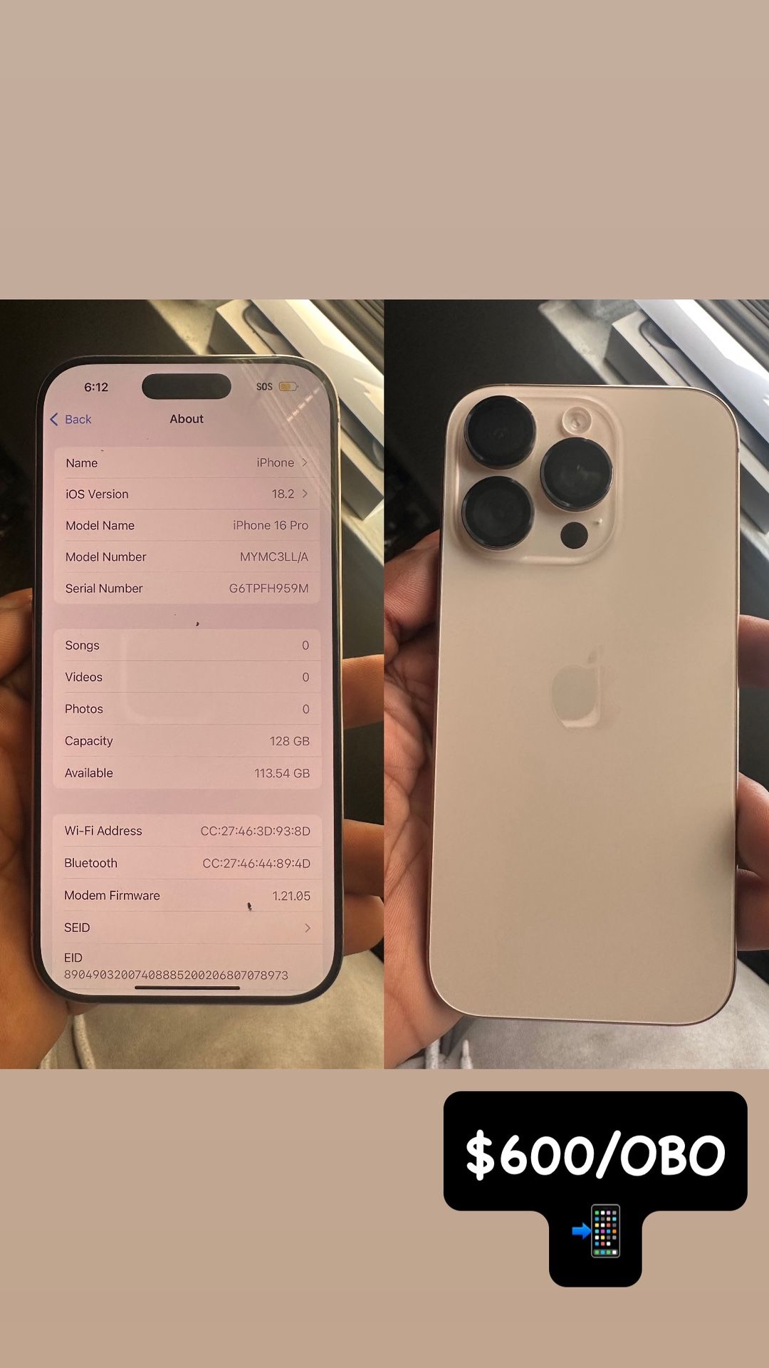 iPhone 16 Pro