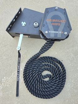 Torque Fitness Relentless Rope Trainer Endless Magnetic Resistance