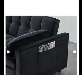New black sleeper sofa