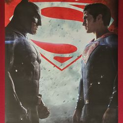 Batman Versus Superman 27x40 Double-sided Movie Poster New!