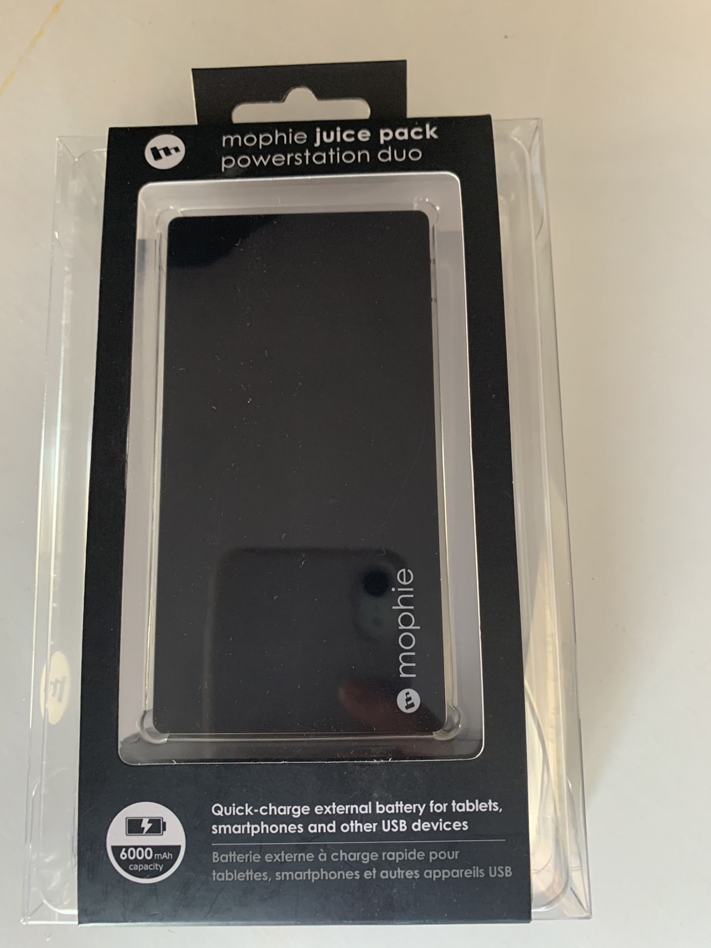NEW! Mophie Juice Pack Universal Powerstation Duo -
