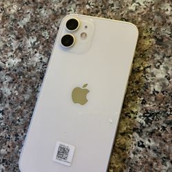 Unlocked White iPhone 12 Mini 64gb