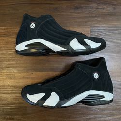 Size 12 - Air Jordan 14 Black White
