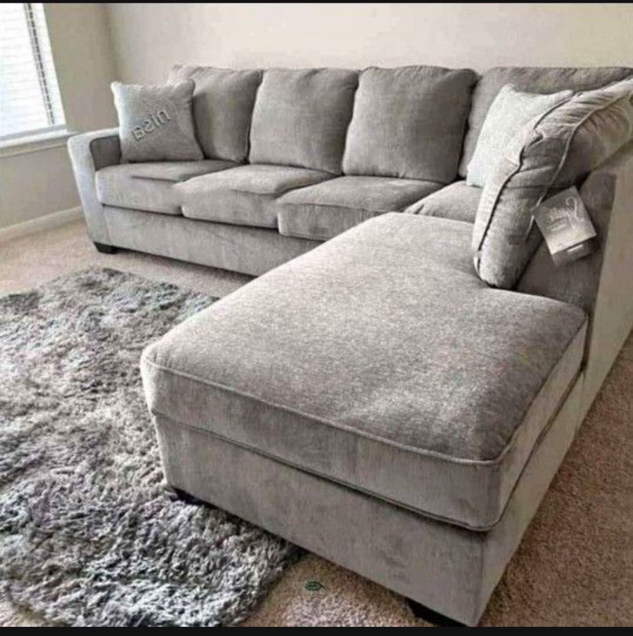 L Shape Casual Comfort Modern Couch Sectional | Delivery Available | Great Financing Options| Brand New| Living Room Sofa